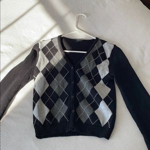 Brandy Melville (John Galt) Argyle Sweater